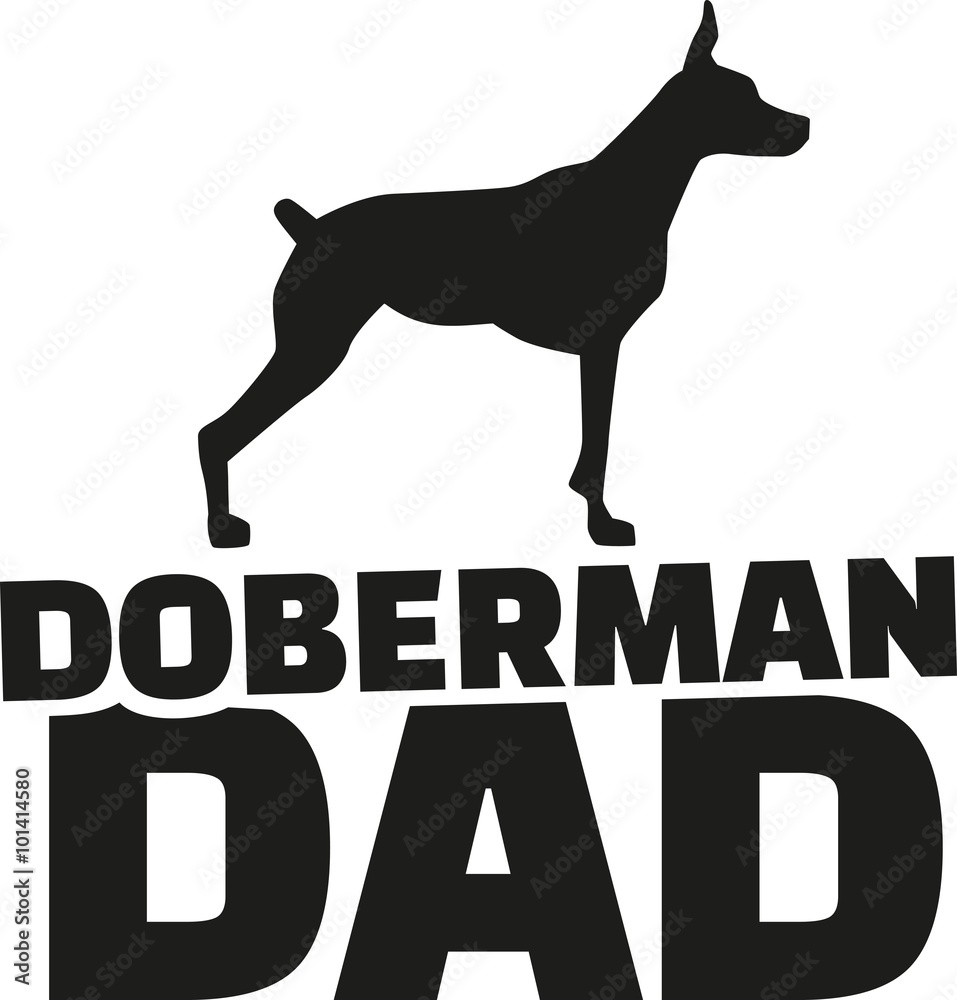 Doberman dad