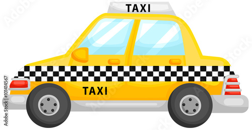Cute Yellow Taxi