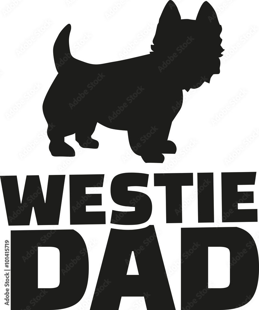 West Highland Terrier dad