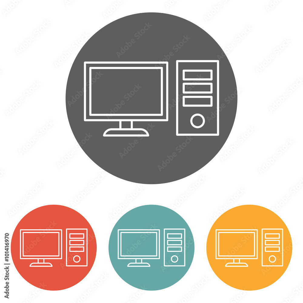 computer desktop icon computer desktop icon