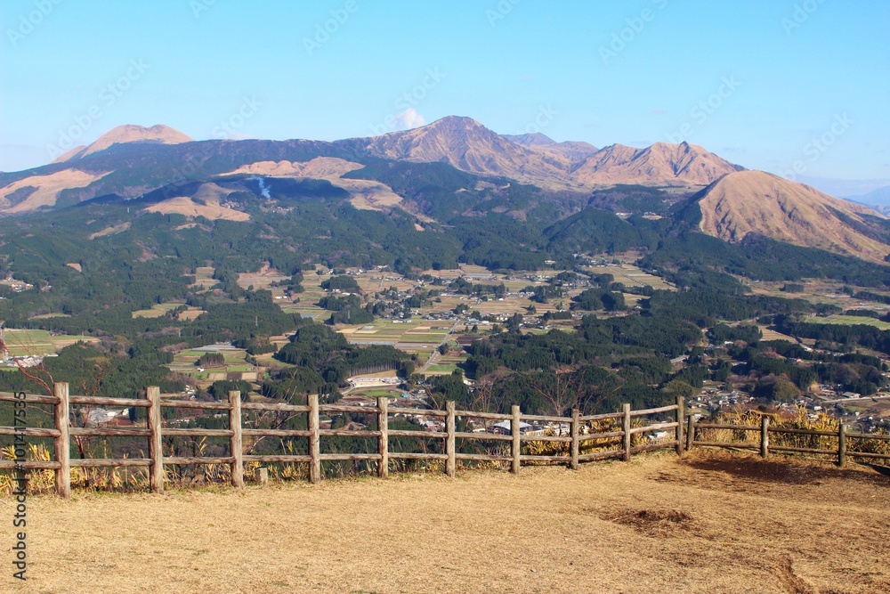 阿蘇五岳の風景