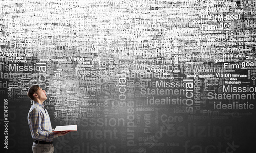 Guy with book in hands