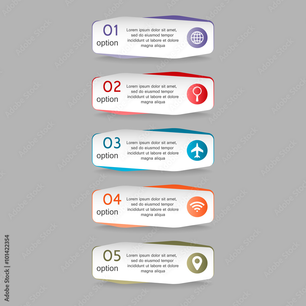 Vector illustration infographics template . Vector illustration infographics template .