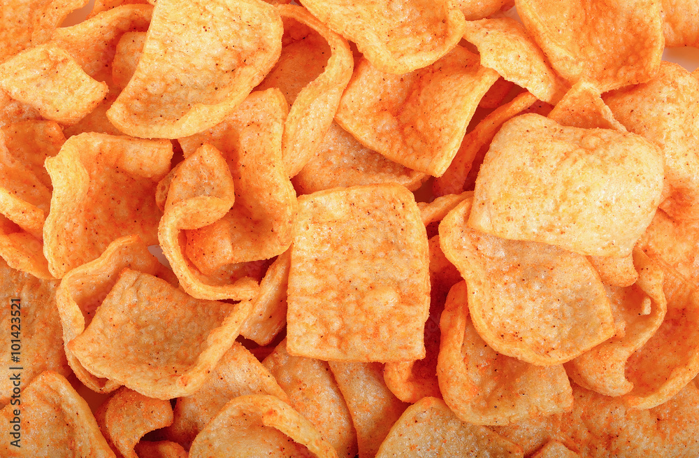 Close up snack for background texture Close up snack for background texture