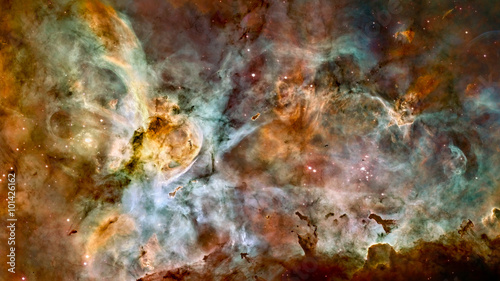 Space nebula. Elements of this image furnished by NASA