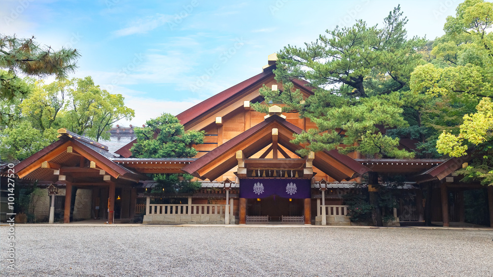Atsuta-jingu (Atsuta Shrine) in Nagoya, Japan Atsuta-jingu (Atsuta Shrine) in Nagoya, Japan