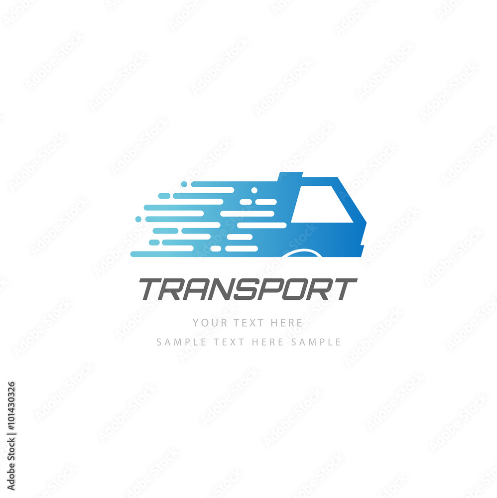 Fototapeta premium Free delivery vector design
