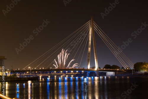Lake Bridge Fireworks