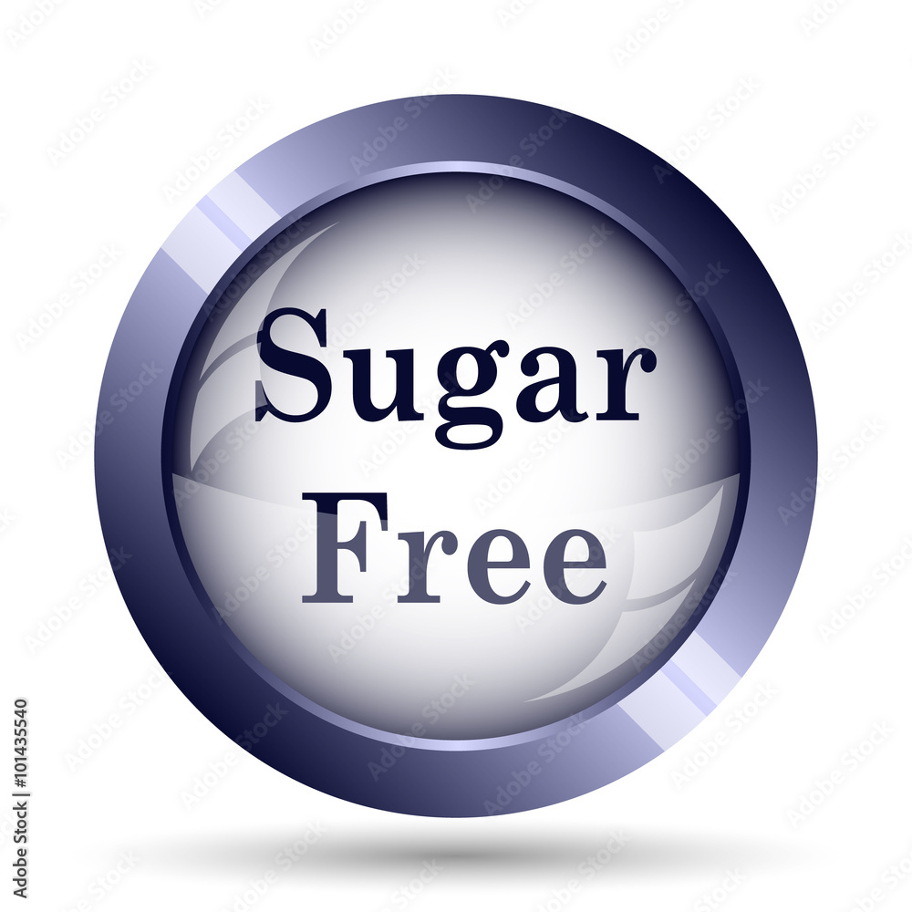 Sugar free icon Sugar free icon