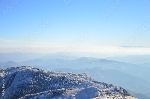 Mountains in Winter photo
