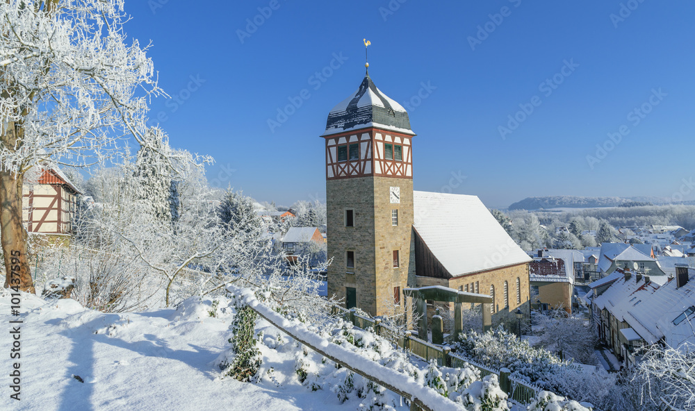 Winter in Adelebsen