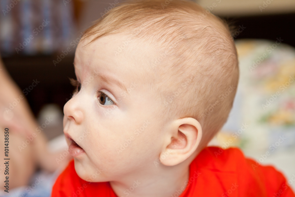 portrait of thoracic baby, close-up, shallow depth of field portrait of thoracic baby, close-up, shallow depth of field