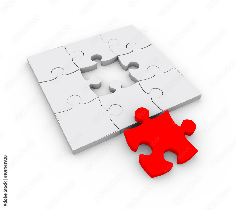 3d solved puzzle 3d solved puzzle
