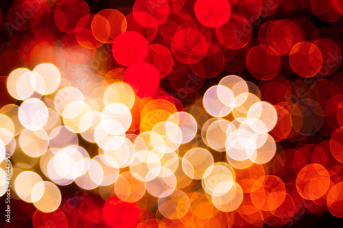 Fotografie Colorful festive bokeh background of city lights