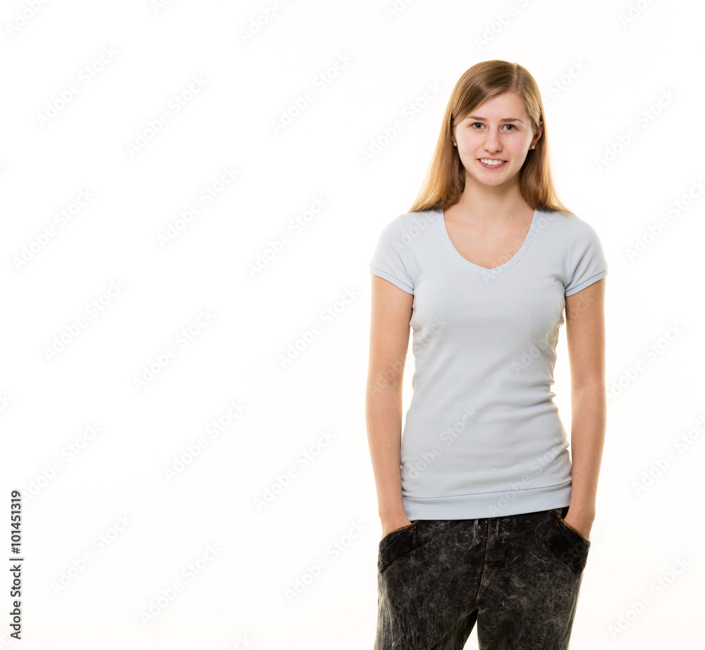 Obraz premium Young woman