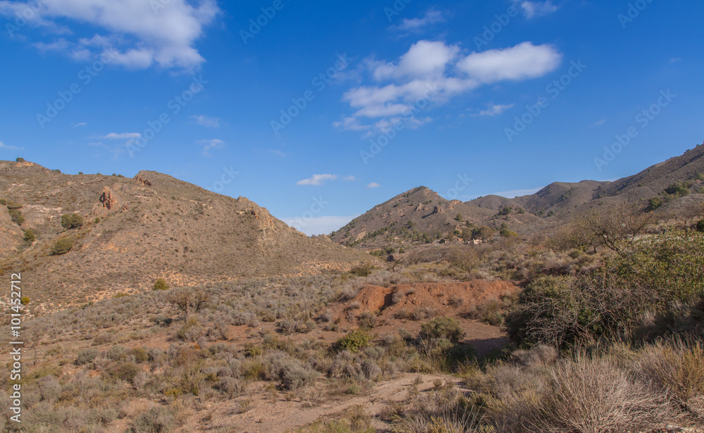 cabo cope-puntas de calnegre Karge Landschaft Südosten Spanien