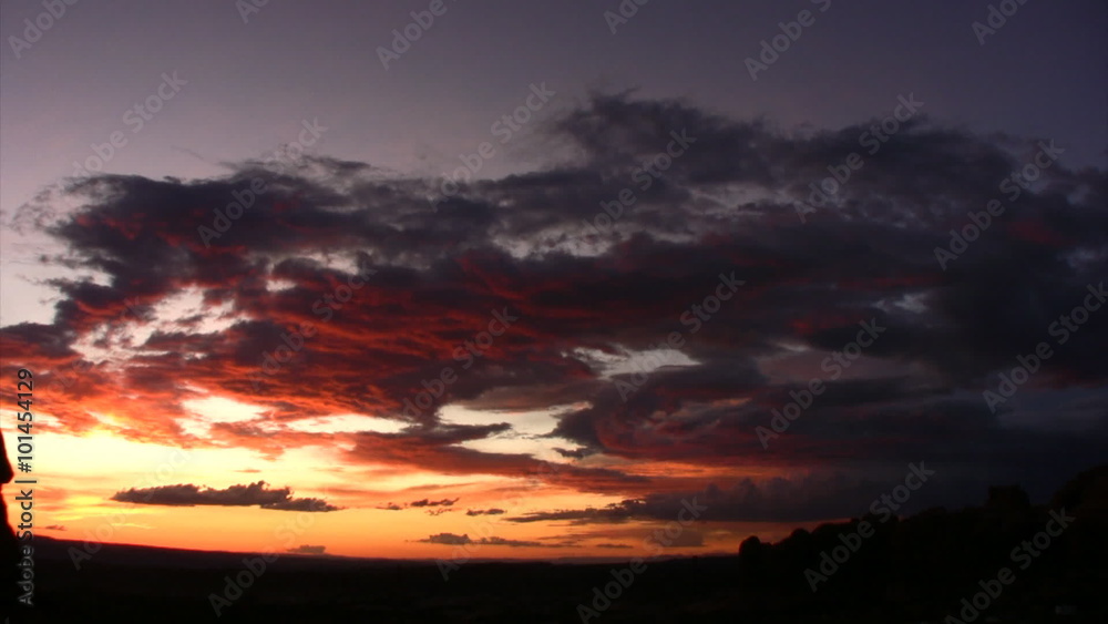 Arches National Park 6 Time Lapse x25 Window Section Sunset Arches National Park 6 Time Lapse x25 Window Section Sunset