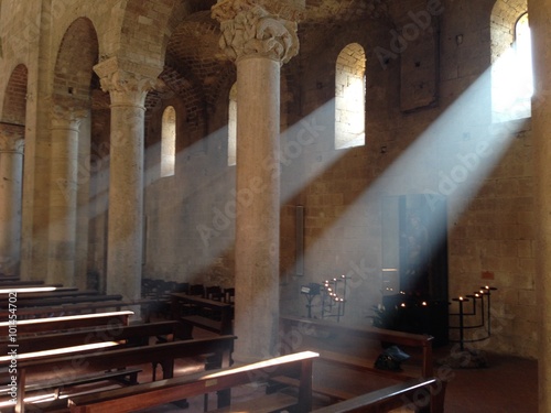 Obraz na płótnie Abbazia Sant' antimo