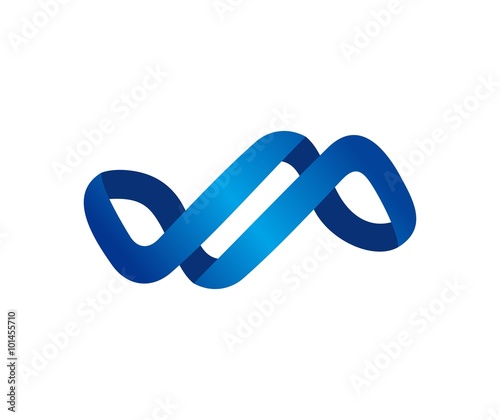Corporate blue logo