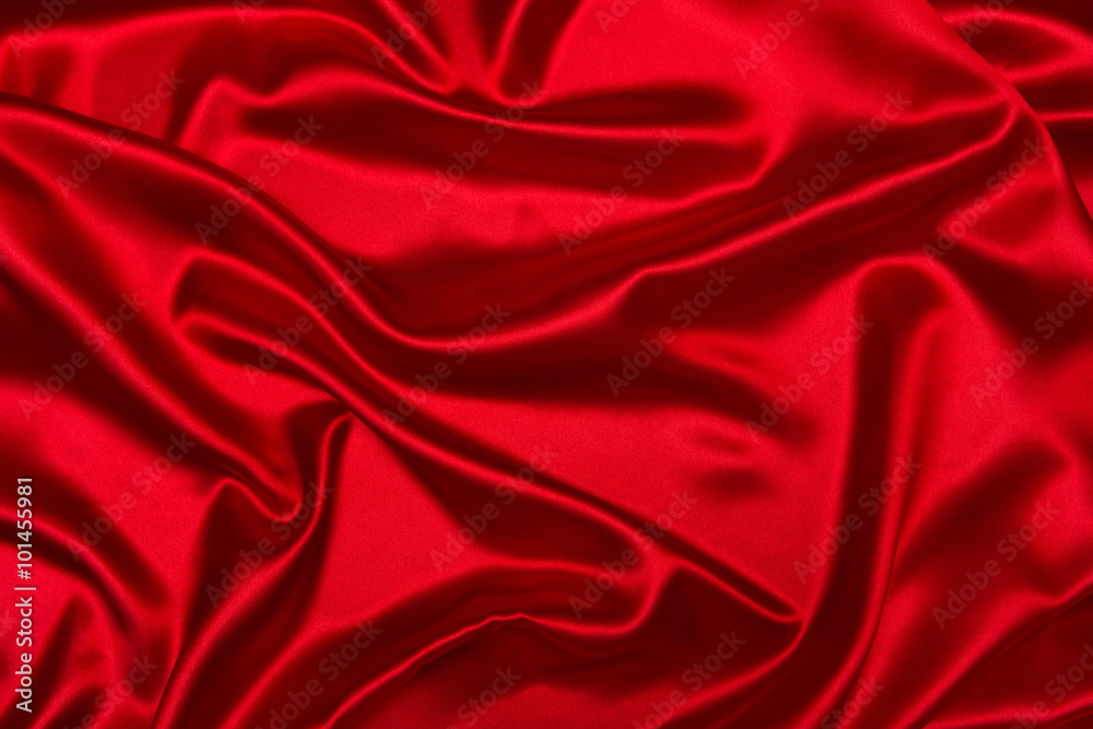 Sensuous Smooth Red Satin