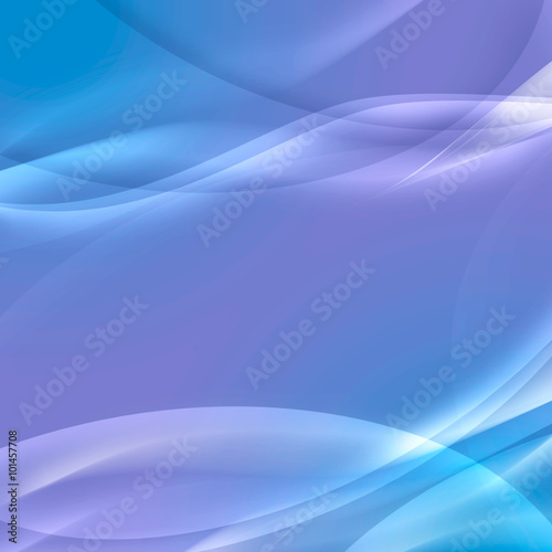 abstract blue waves background  © nj_musik