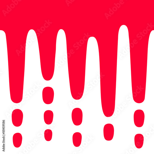 Colored seamless drips