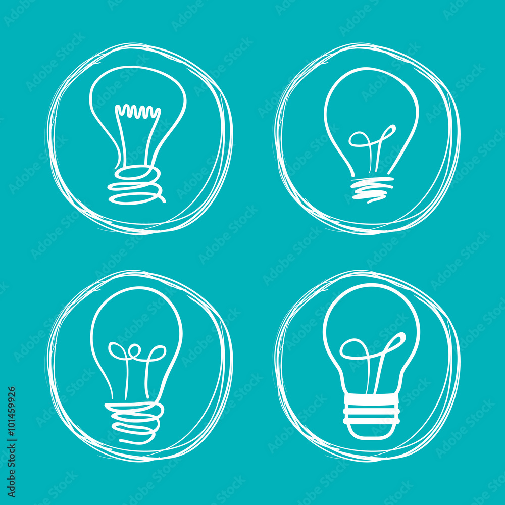 Idea icon design Idea icon design