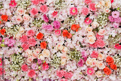 Fototapeta Naklejka Na Ścianę i Meble -  Beautiful flowers background