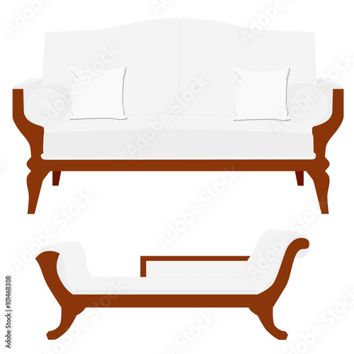 Sofa and divan