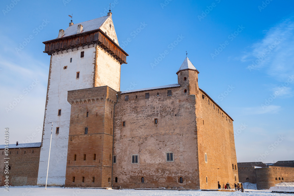 Hermanni linnus or Herman castle in Narva. Estonia Hermanni linnus or Herman castle in Narva. Estonia