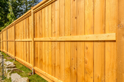 Canvas-taulu wooden fence