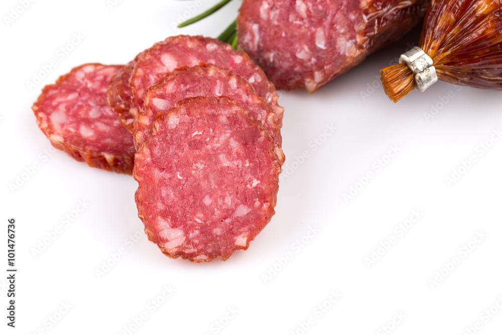 sliced salami sliced salami