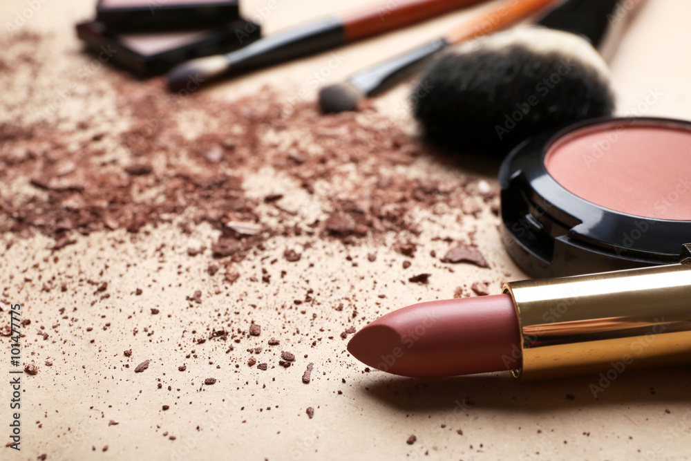 Φωτογραφία Set of decorative cosmetics, closeup
