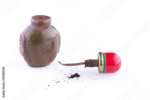 Mongolian snuff bottle photo