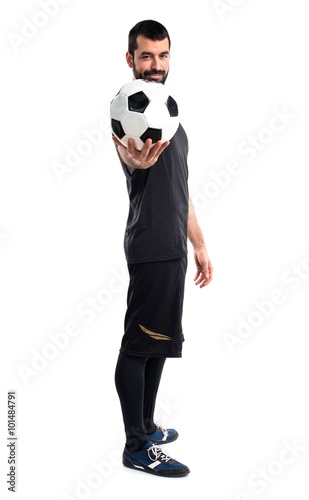 Fototapeta Naklejka Na Ścianę i Meble -  Football player