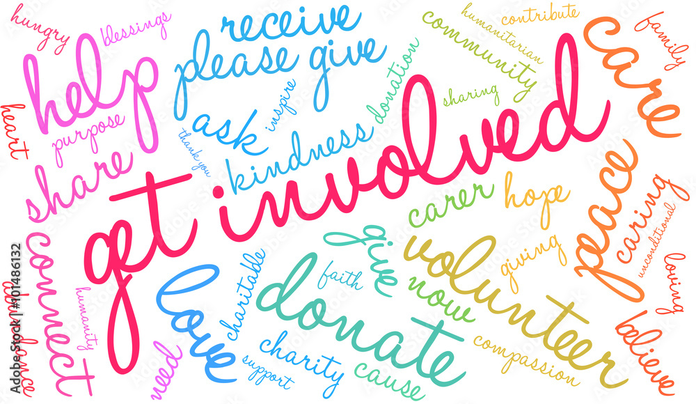 Get Involved Word Cloud Get Involved Word Cloud