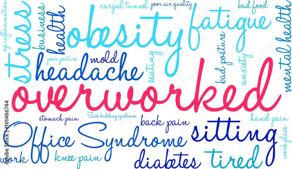 Overworked Word Cloud Overworked Word Cloud