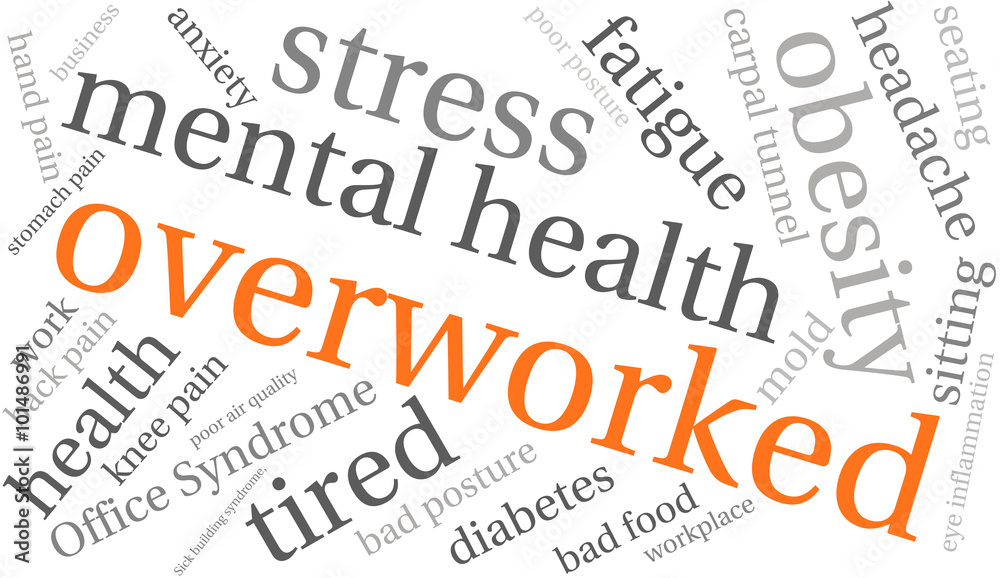 Overworked Word Cloud Overworked Word Cloud