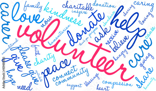 Volunteer Word Cloud