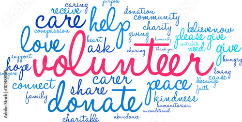 Volunteer Word Cloud