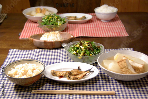 小魚 家で食べる手づくりの料理 自炊 うちごはん 手料理 Home cooked meal