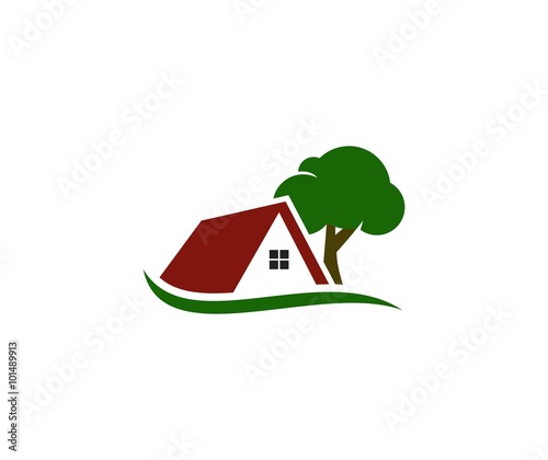 House tree logo