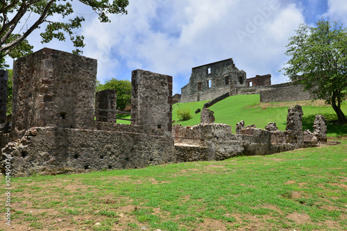  Martinique, picturesque city of Tartane in West Indies photo