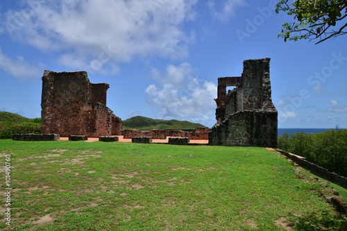  Martinique, picturesque city of Tartane in West Indies photo