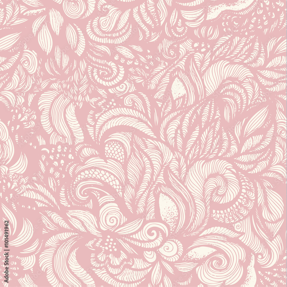 Seamless floral vector background Seamless floral vector background