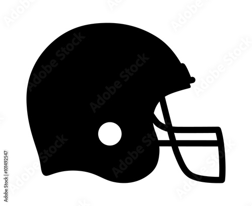 Fototapeta Płaska ikona kasku futbolowego amerykańskiego gridiron dla aplikacji i stron sportowych