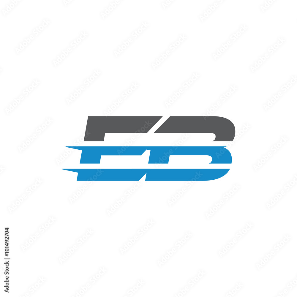 Simple Modern Dynamic Letter Initial Logo eb Simple Modern Dynamic Letter Initial Logo eb