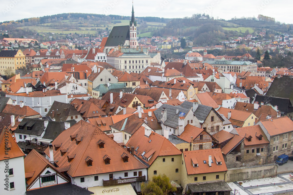 Fototapeta premium CESKY KRUMLOV,CZECH REPUBLIC 
