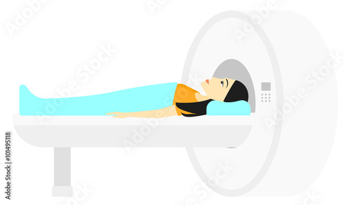 Magnetic resonance imaging.