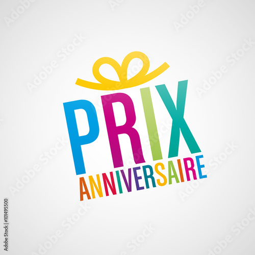 prix anniversaire